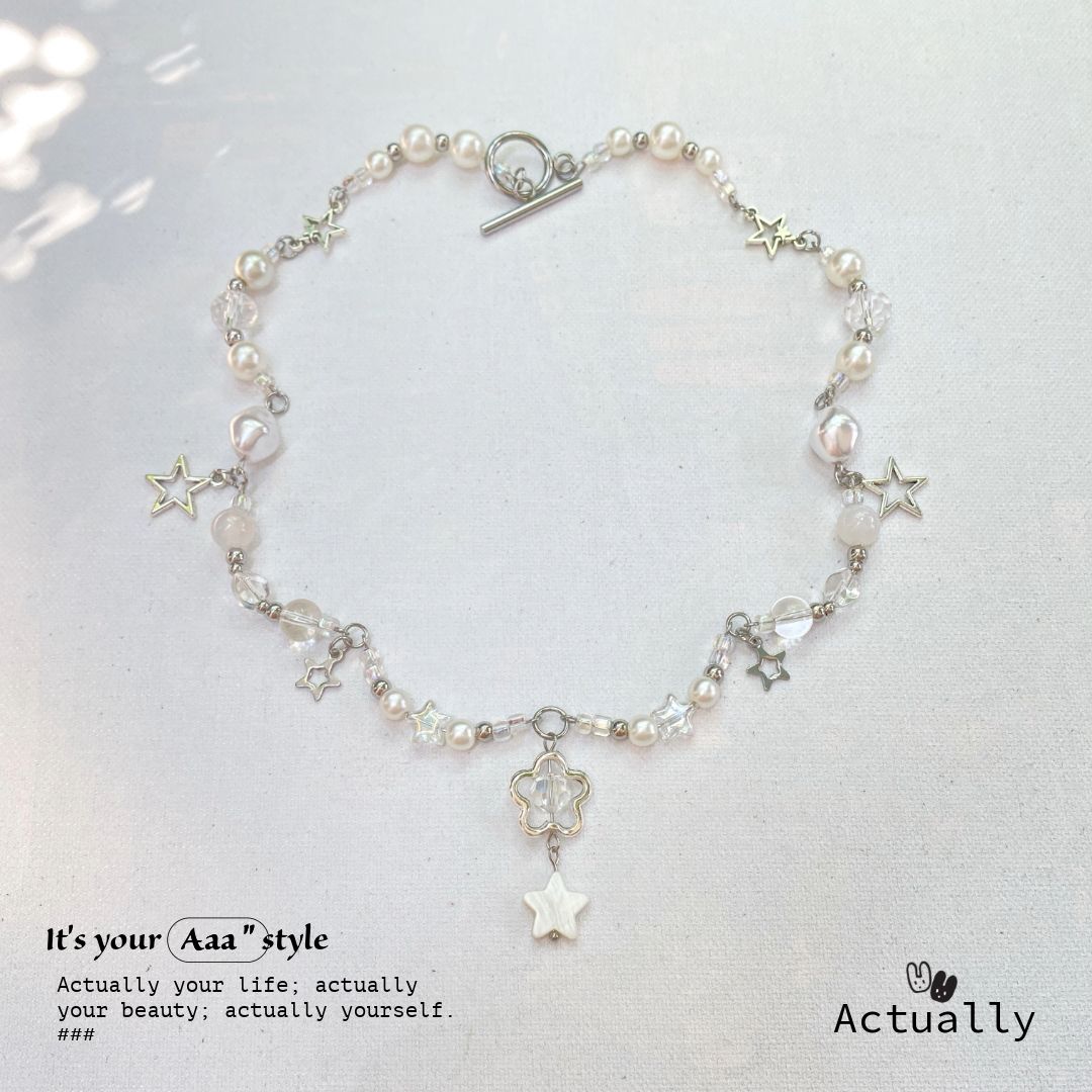 Actually Select ｜No.035 星晴｜串珠項鍊 鎖骨鏈 短項鍊