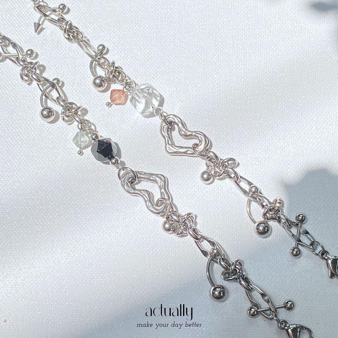 Actually Select | No.156 L’ amour | ins 個性款 情侶款 手鍊 鈦鋼手鏈