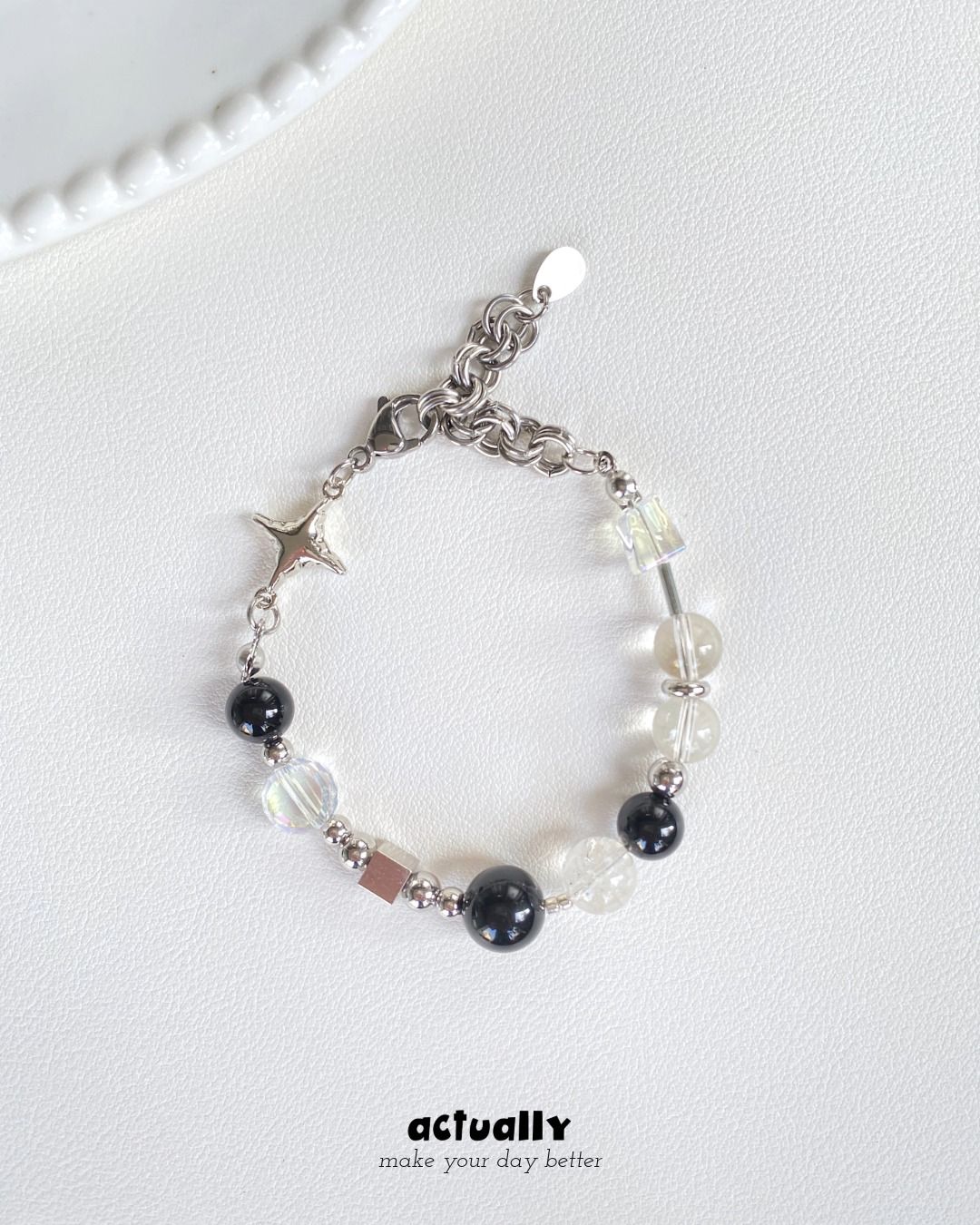 Actually Select | No.111 斑駁 手鍊 | Y2K 手鍊 項鍊 頸鏈 鎖骨鏈