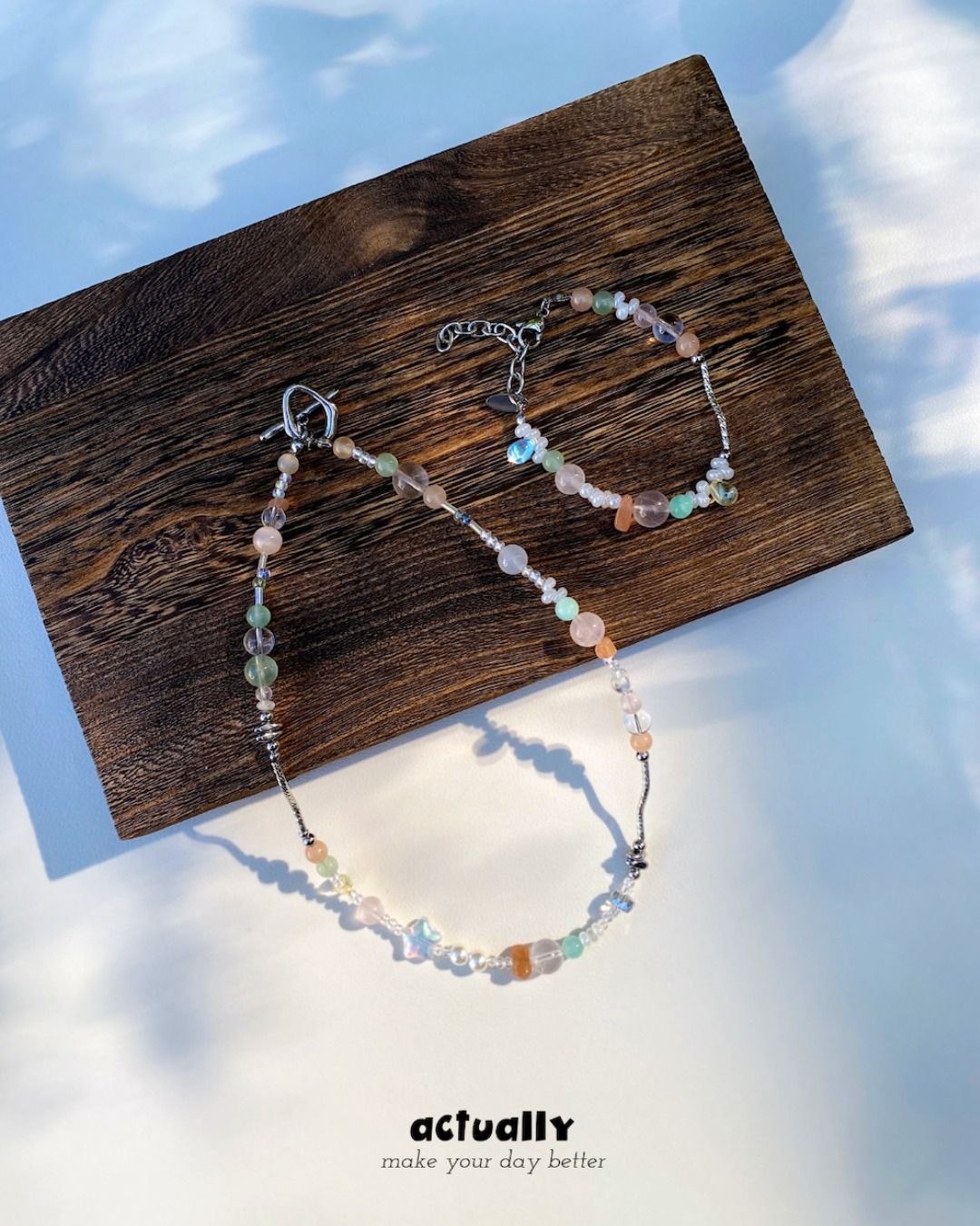 Actually Select｜No.196 What You Want｜CORTIS 垂墜 項鍊 手鍊 天然石 禮物