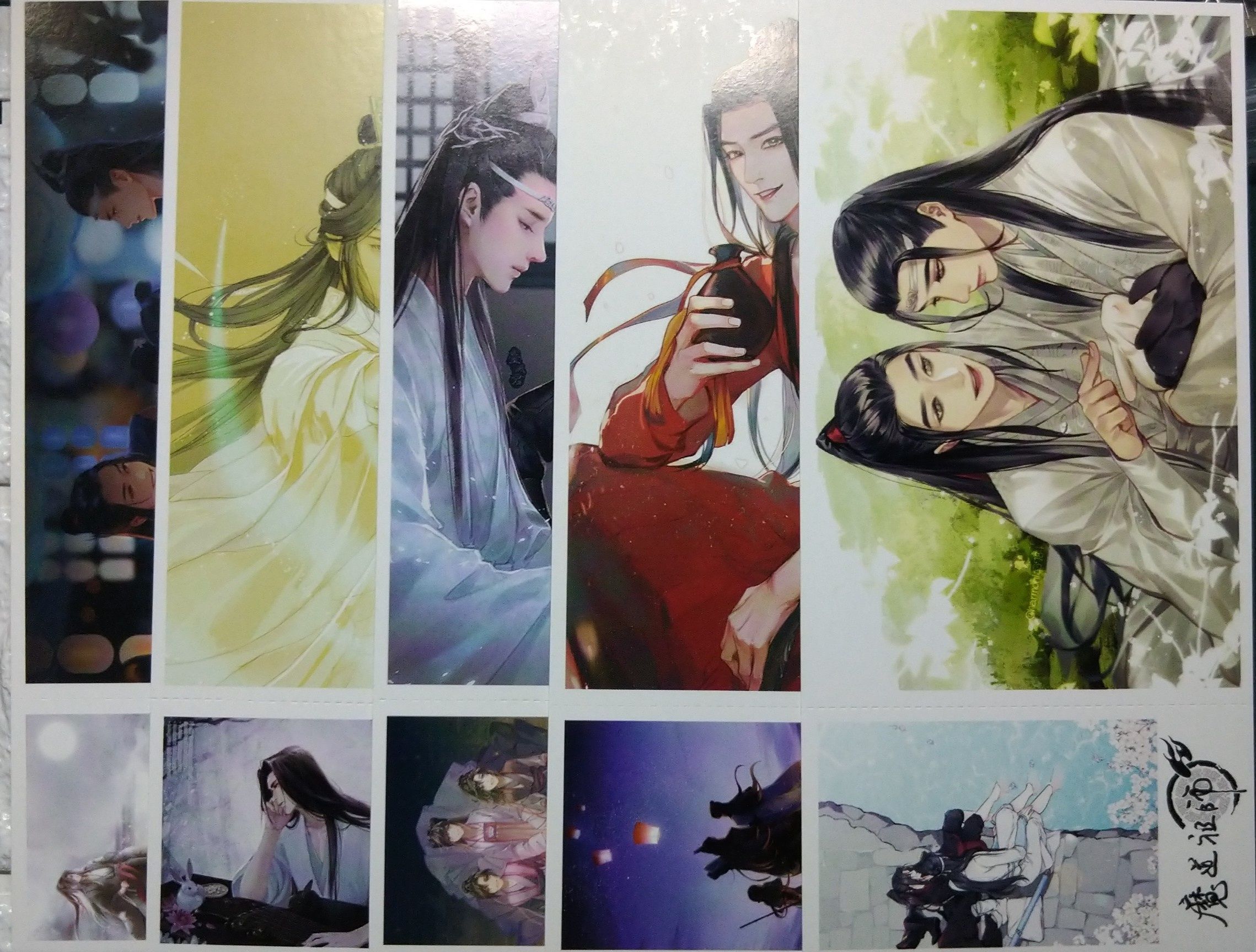 非官方 魔道祖師長形明信片