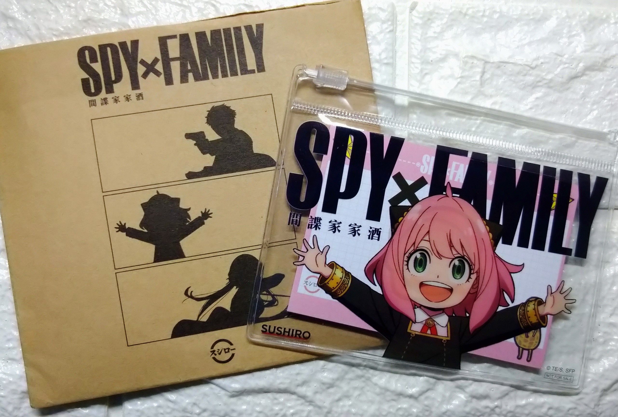 間諜家家酒 安妮亞文件夾+便條紙