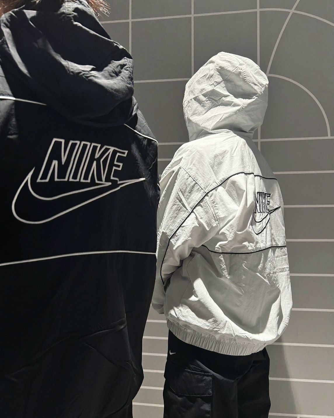 ＜預購＞四季必備NIKE 風衣外套 灰HJ2013-025 黑HJ2013-010