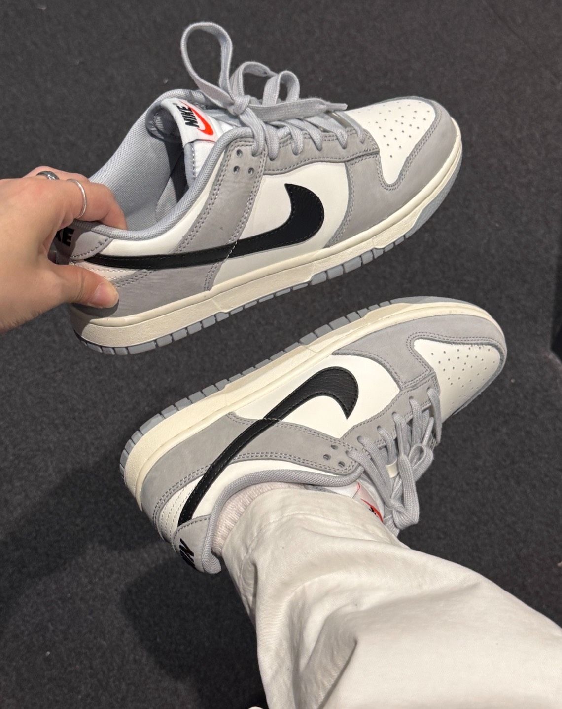 *＜預購＞ 國外限定 NIKE DUNK 男款 灰色 IB3079-101