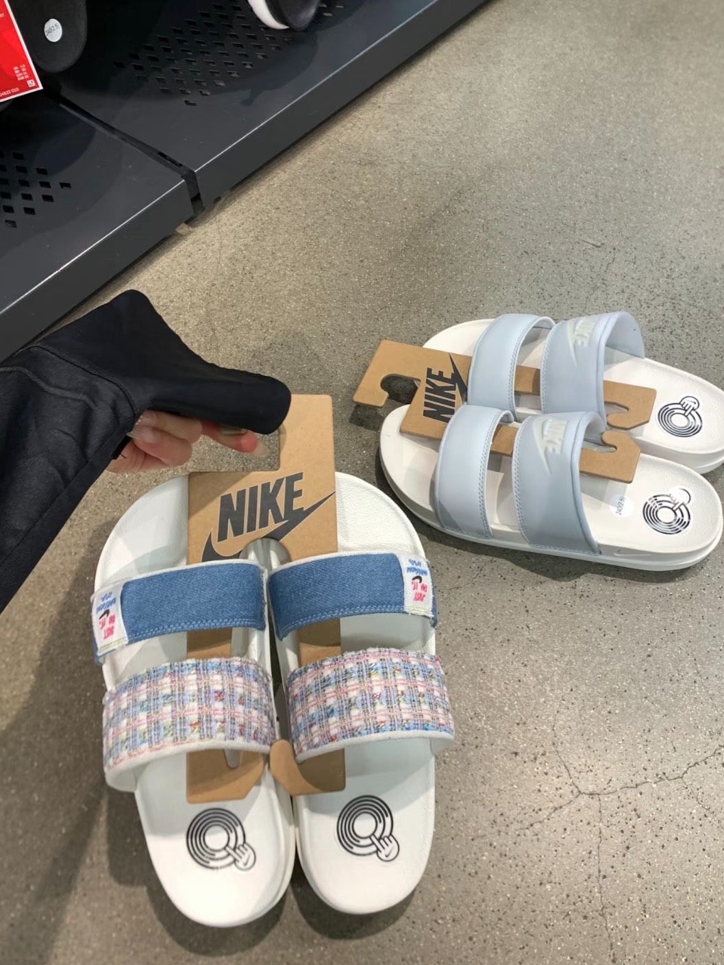 ＜預購＞NIKE 拖鞋 小香風 / 寶寶藍