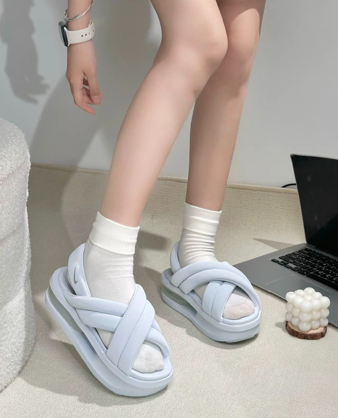 ＜預購＞NIKE 涼鞋 寶寶藍