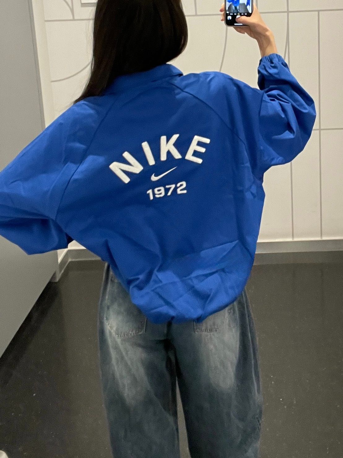 ＜預購＞NIKE 風衣外套 克萊茵藍