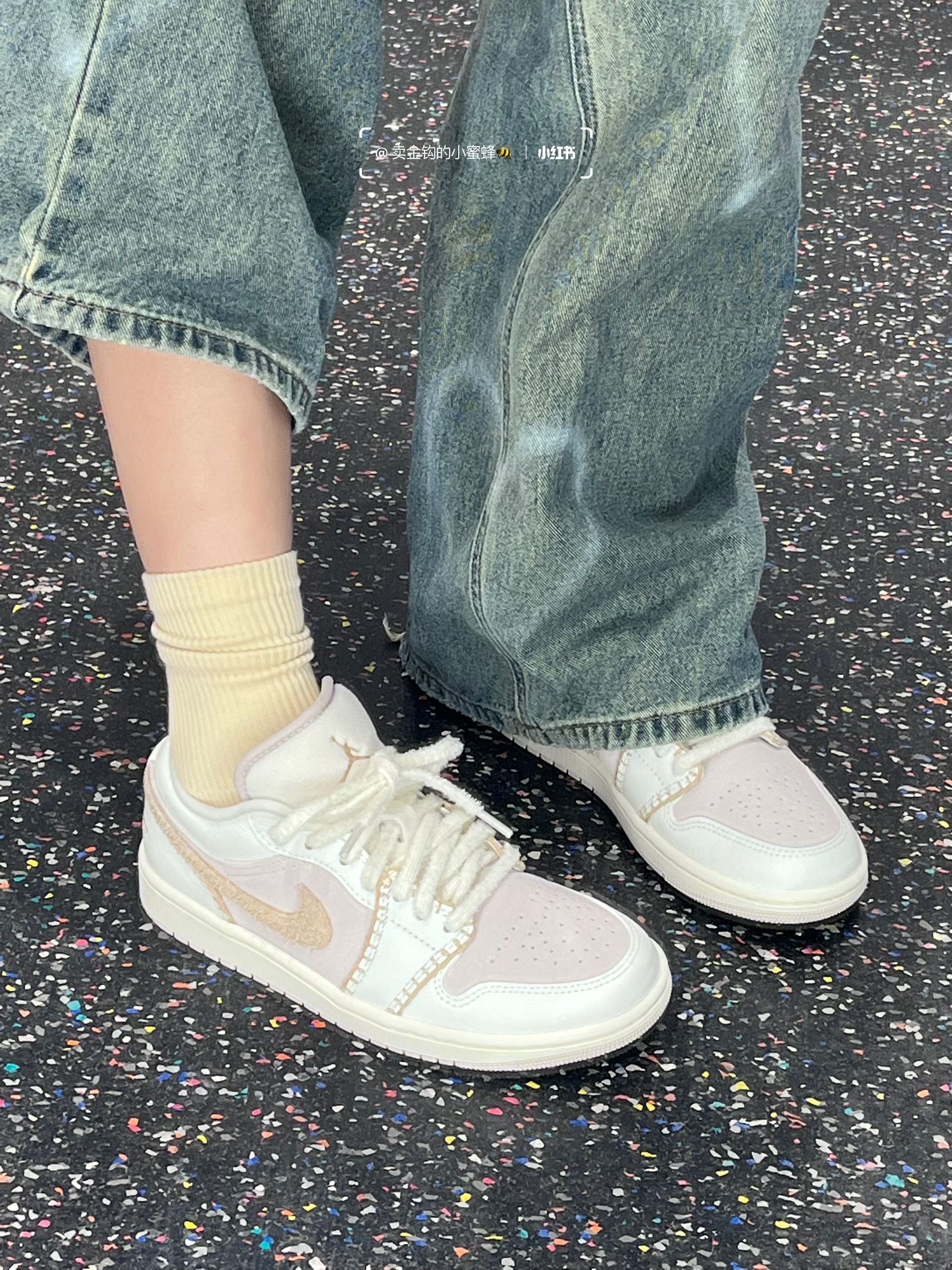 ＜預購＞AIR JORDAN 麂皮奶茶 縫線 女款 HV4268120