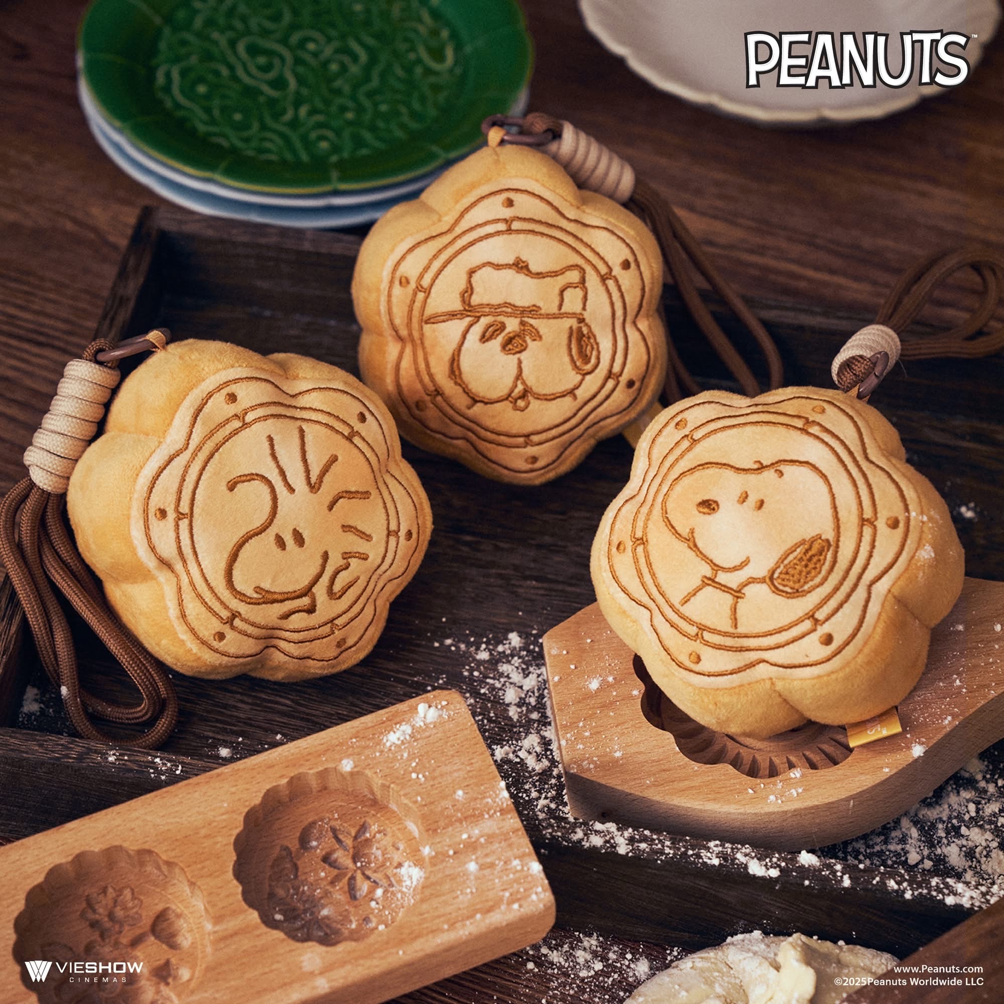 威秀X史努比🥮月餅吊飾