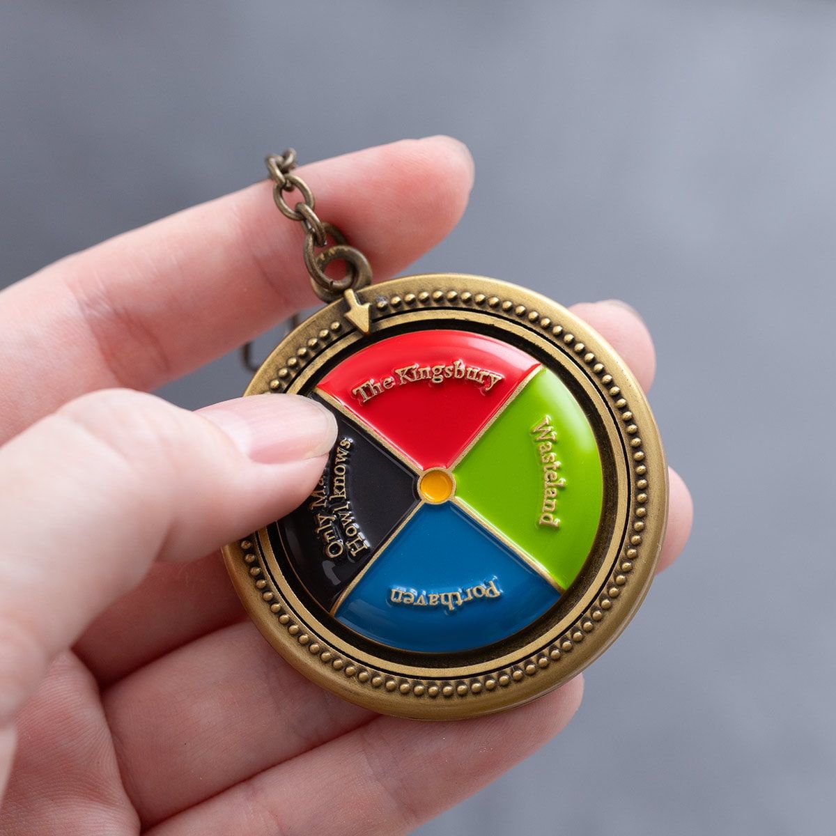 吉卜力工作室｜霍爾轉盤金屬吊飾