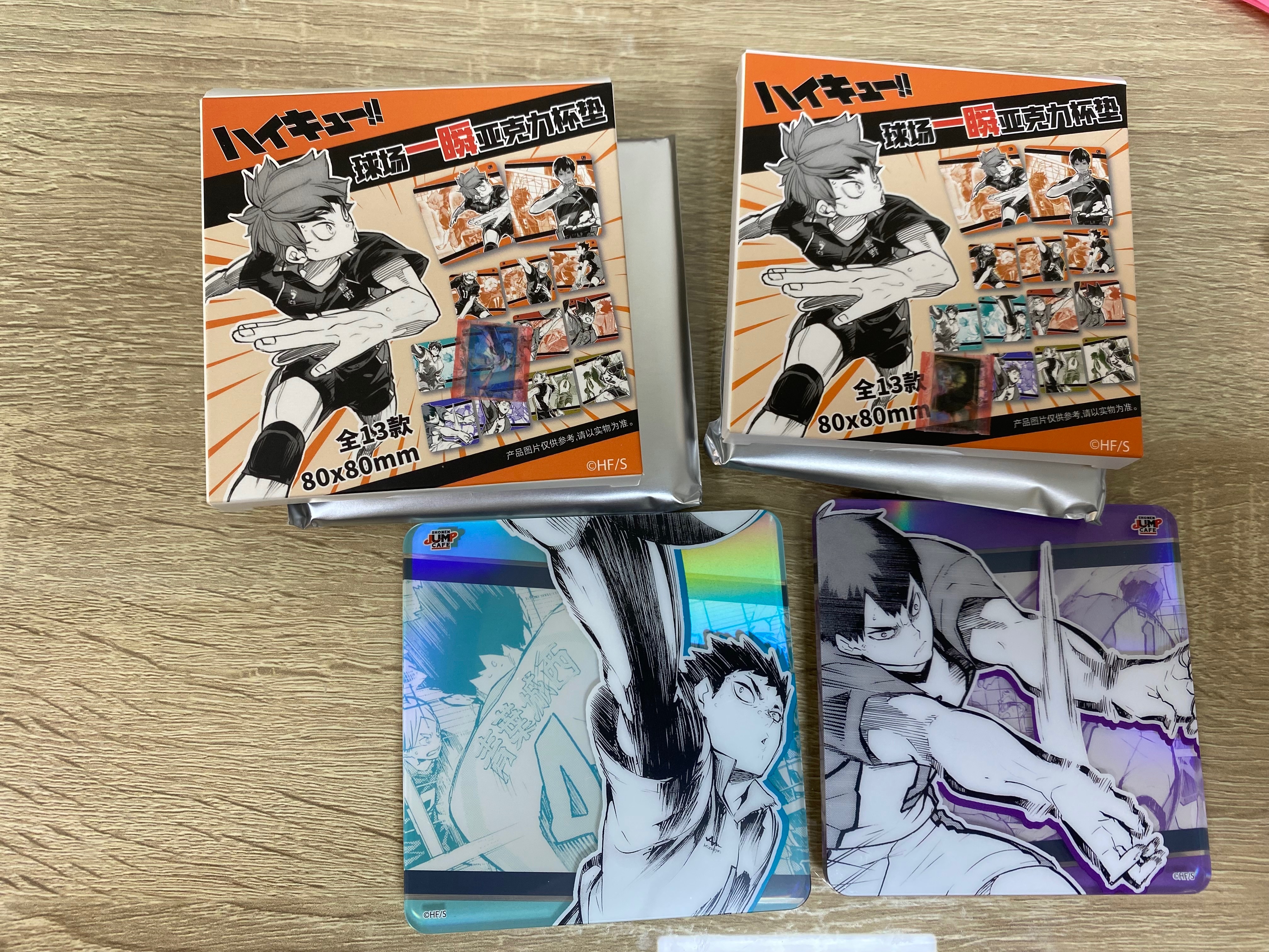 藍崇源_Jump cafe杯墊：牛島+岩泉