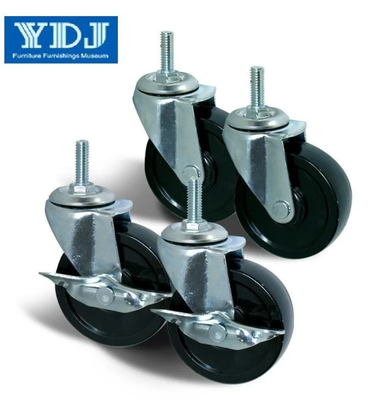 75mm工業輪 活動輪 鐵力士架配件