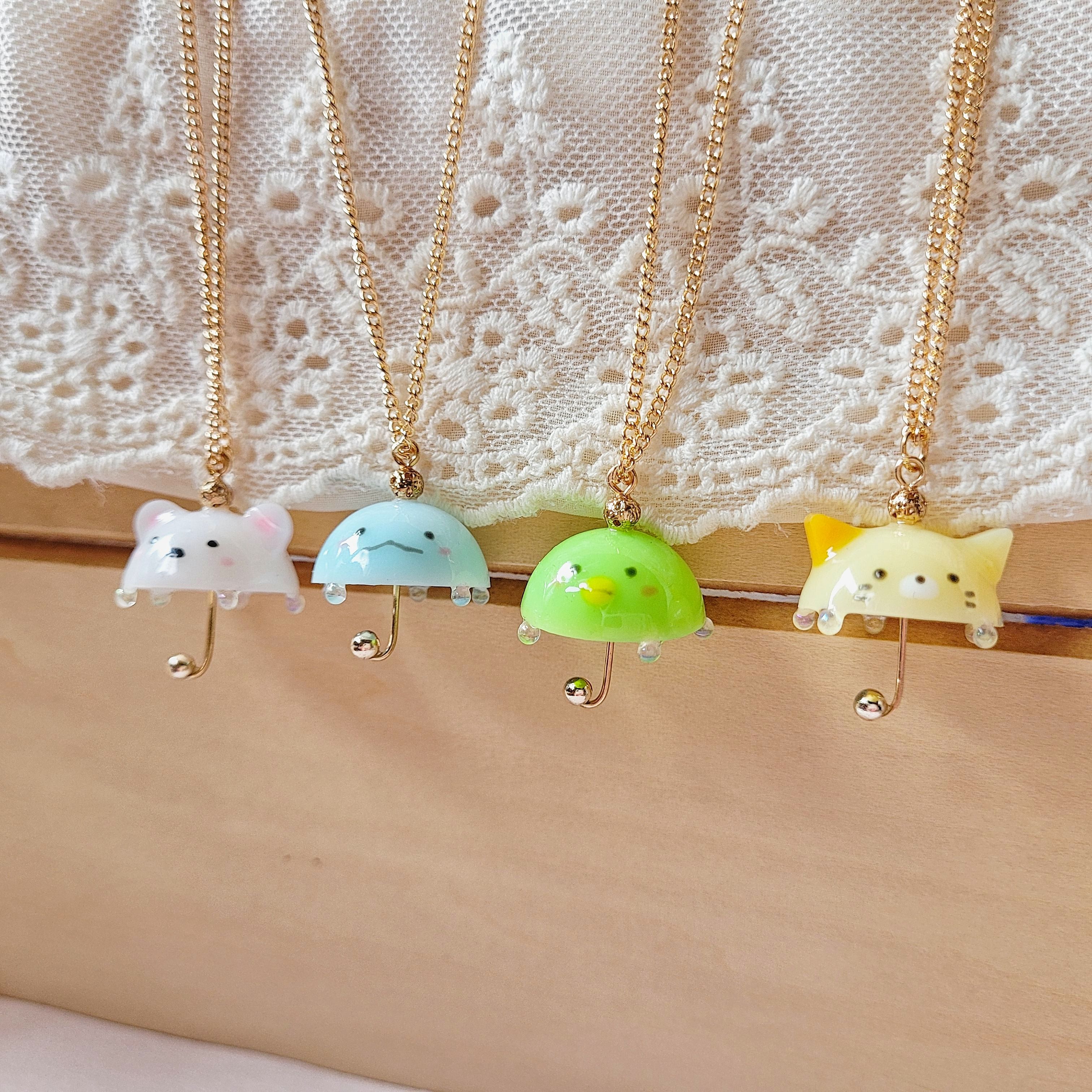 角落生物造型雨傘項鍊