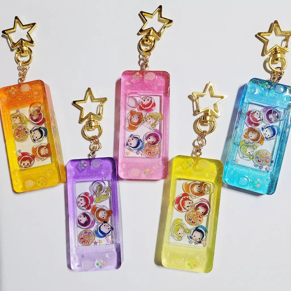 小魔女遊戲機搖搖樂吊飾