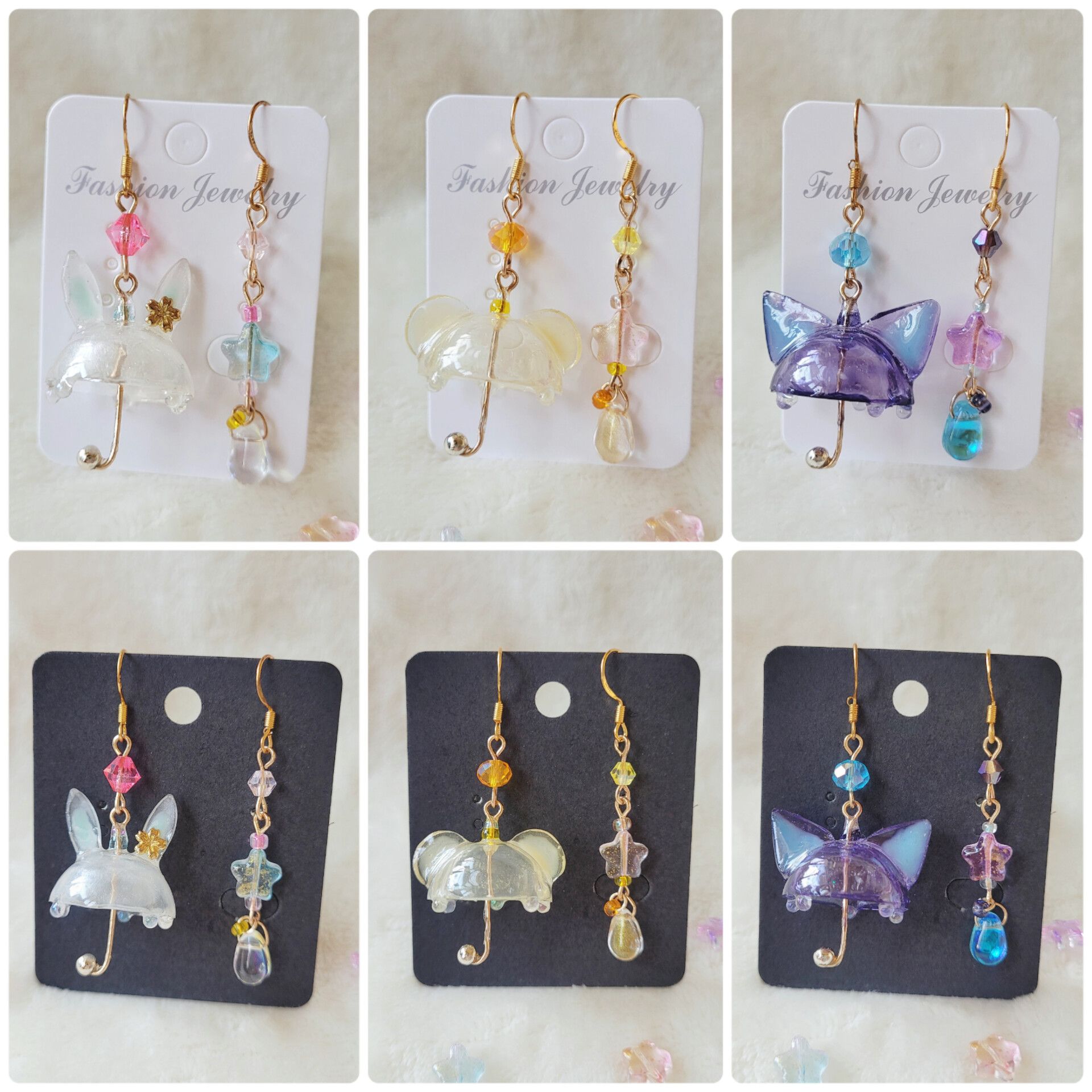 庫洛魔法使印象耳環X小可X斯比X小桃