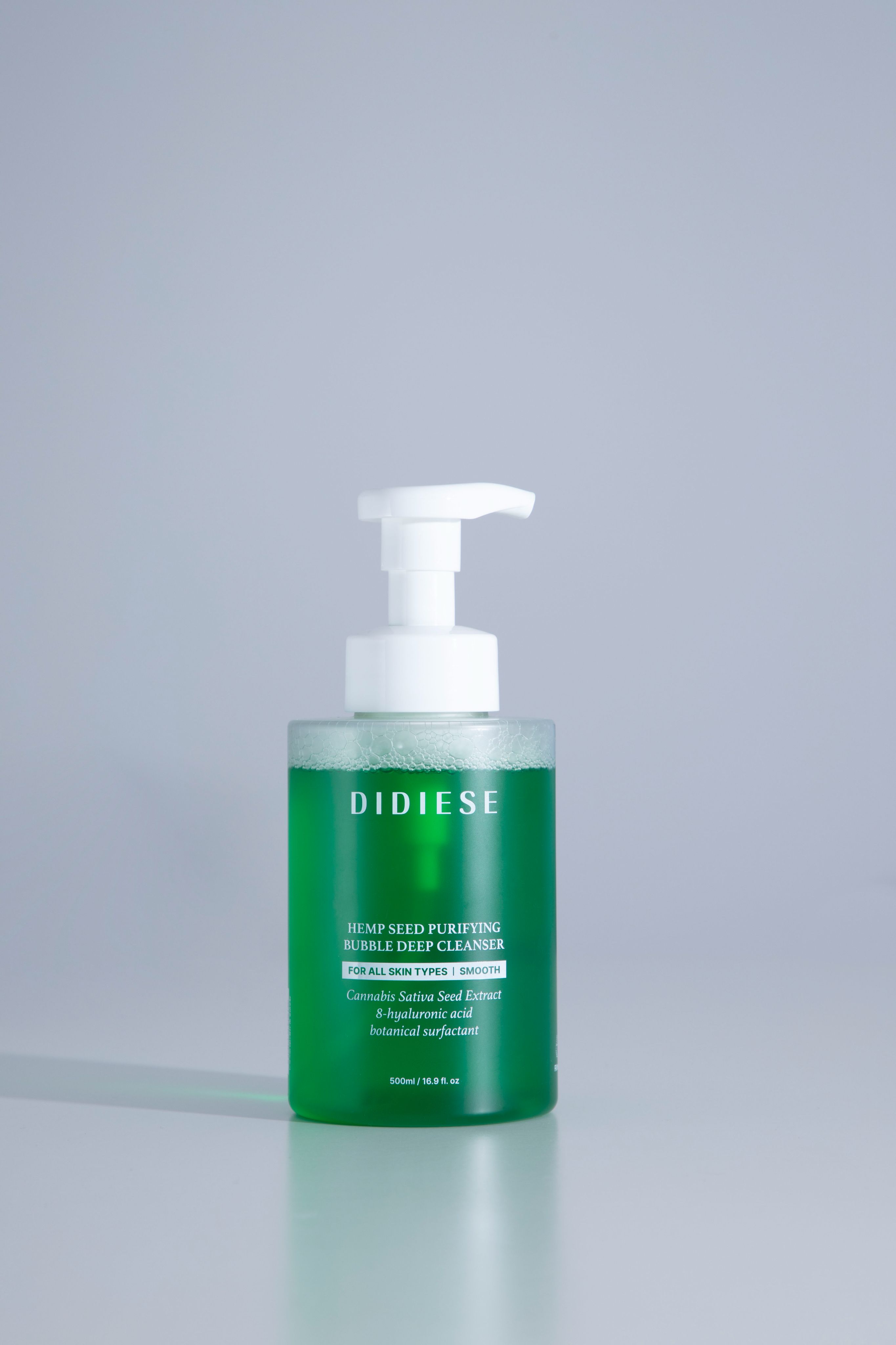 大麻籽深層潔淨泡沫洗面乳 500ml