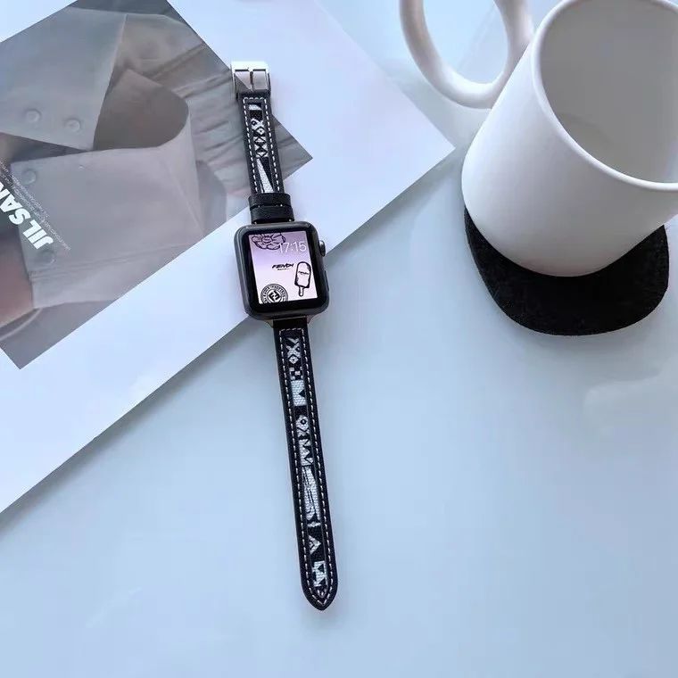 細浮畫apple watch錶帶