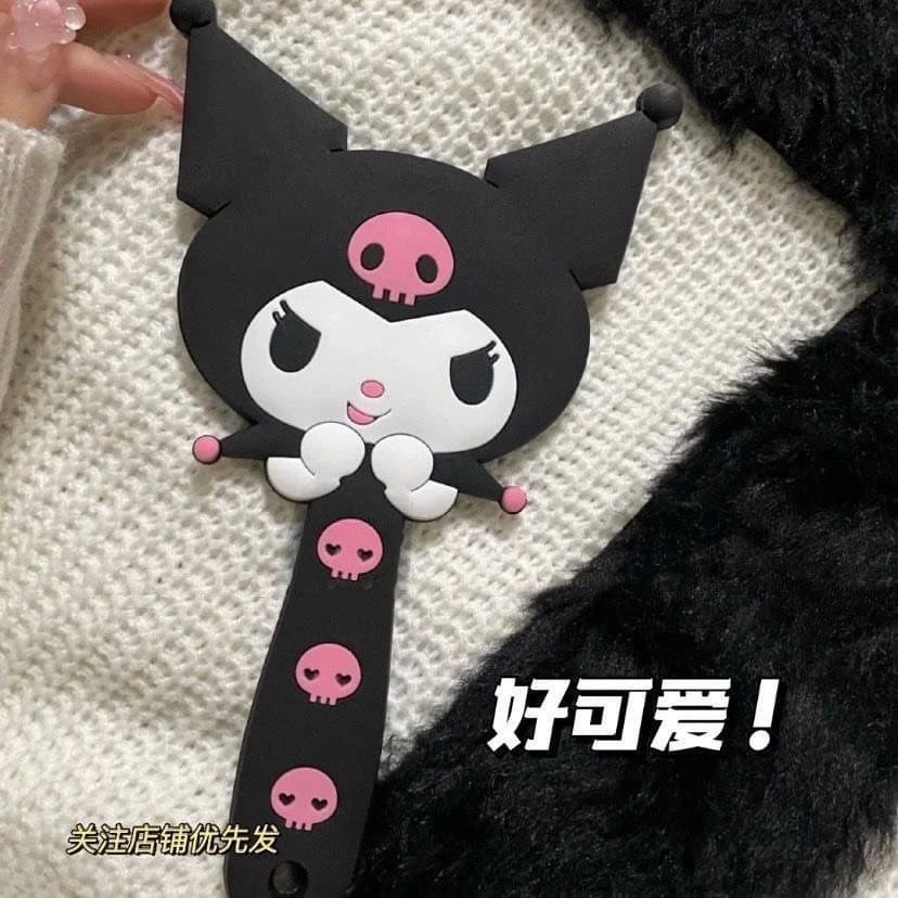 庫洛米 美樂蒂 手持化妝鏡