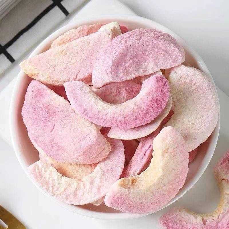 凍乾水蜜桃脆片100g