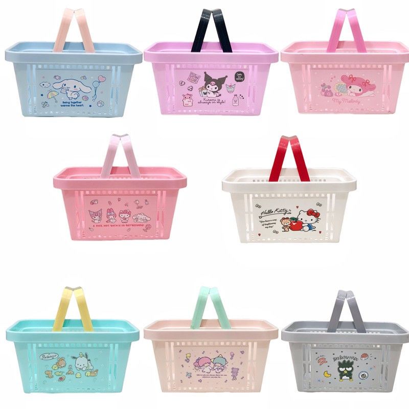 卡通 三麗鷗卡通簍空沐浴手提小提籃