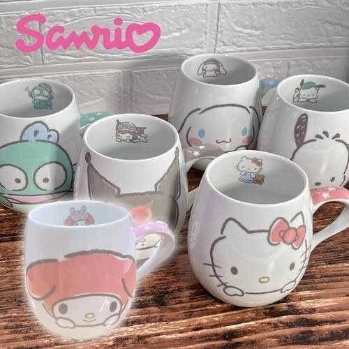#j日本百貨 #正版授權 三麗鷗 三麗鷗陶瓷單耳杯  【