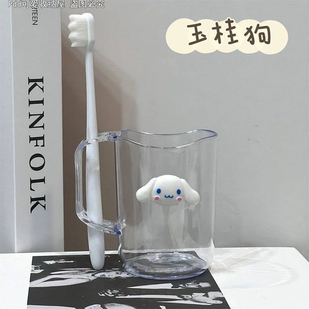 #生活小物  三麗鷗洗漱組 牙杯+牙刷