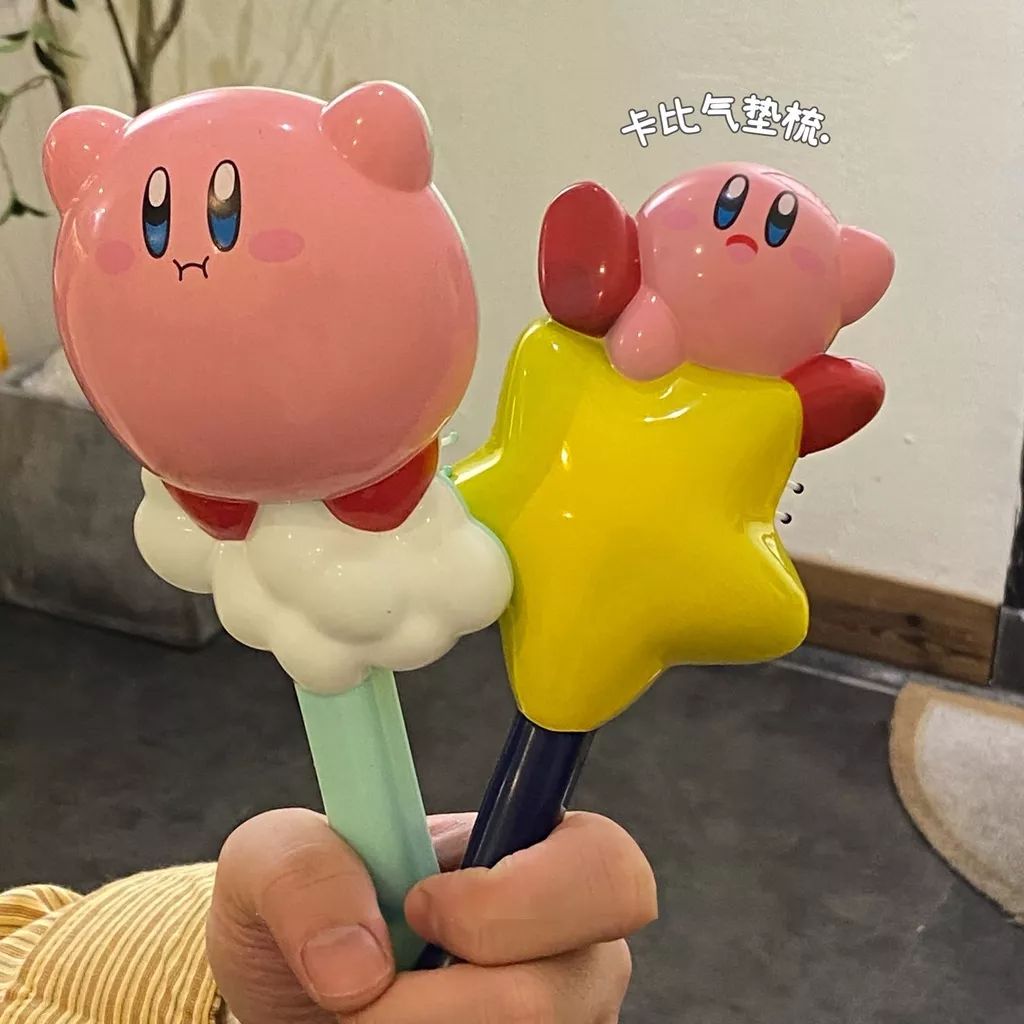 #小物 #星之卡比 星之卡比按摩氣墊梳