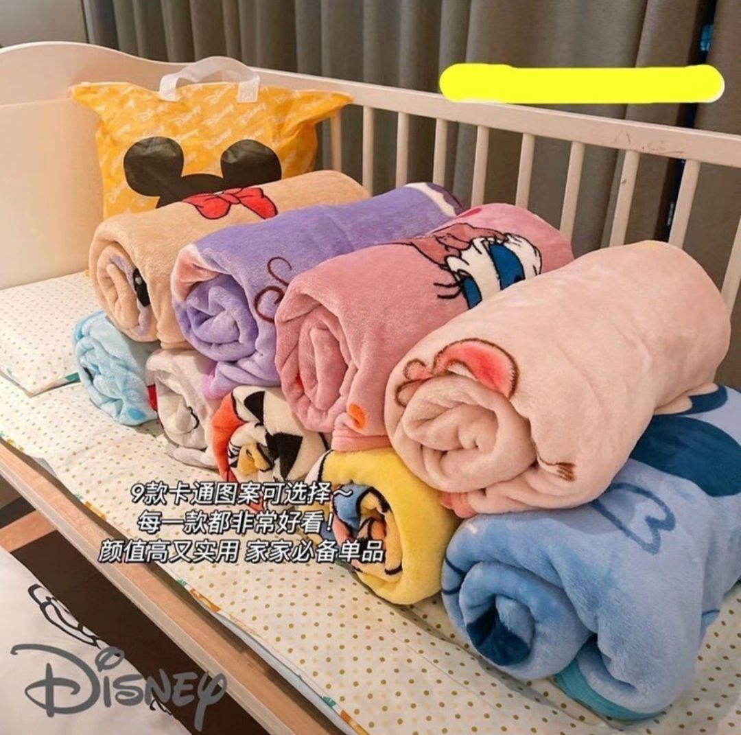 #生活用品 #LALA廠  迪士尼雙面牛奶絨毯子