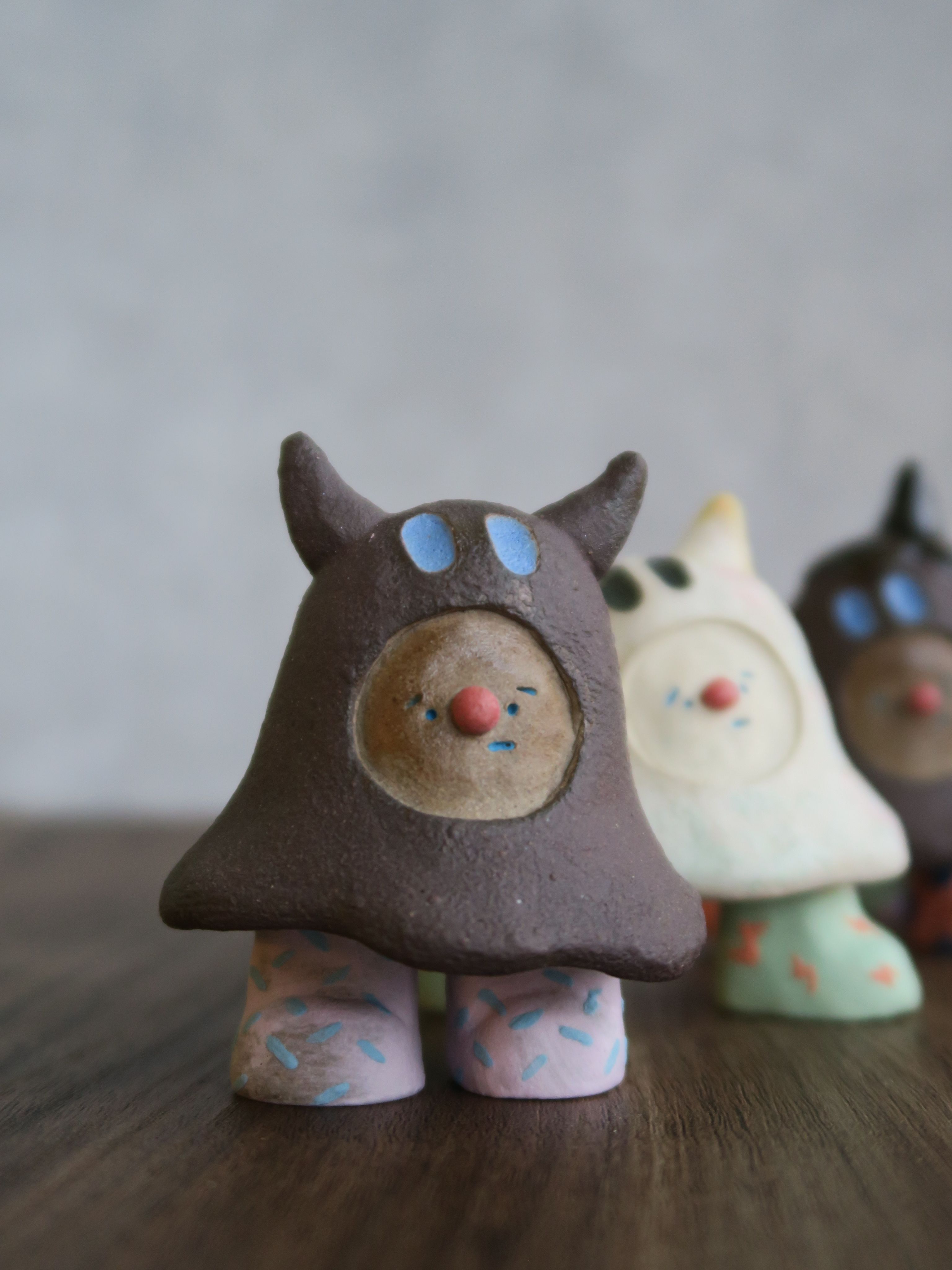 Naughtie Boo with socks 搗蛋飄怪穿襪子（Black）