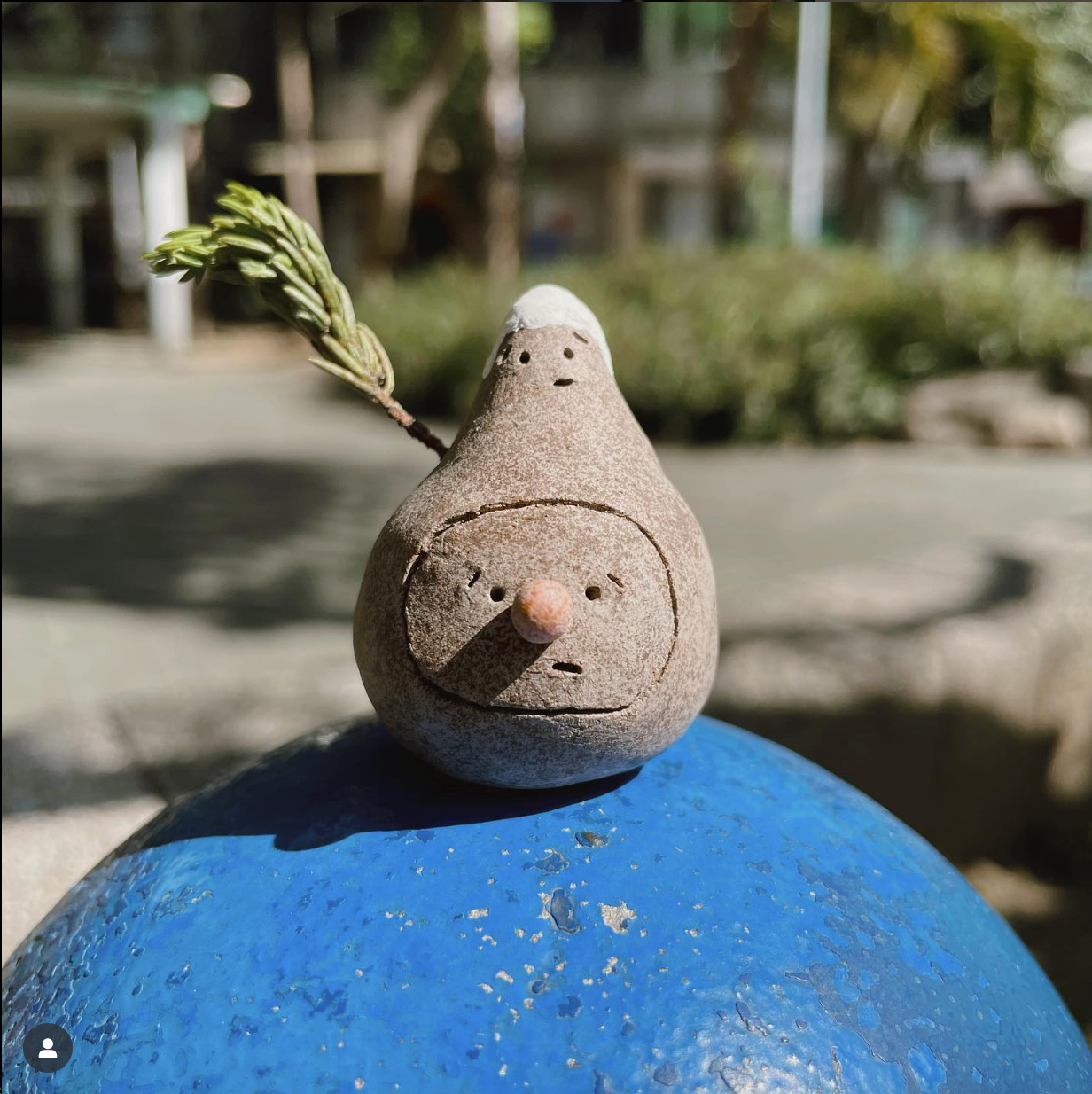 頭上長出一顆島