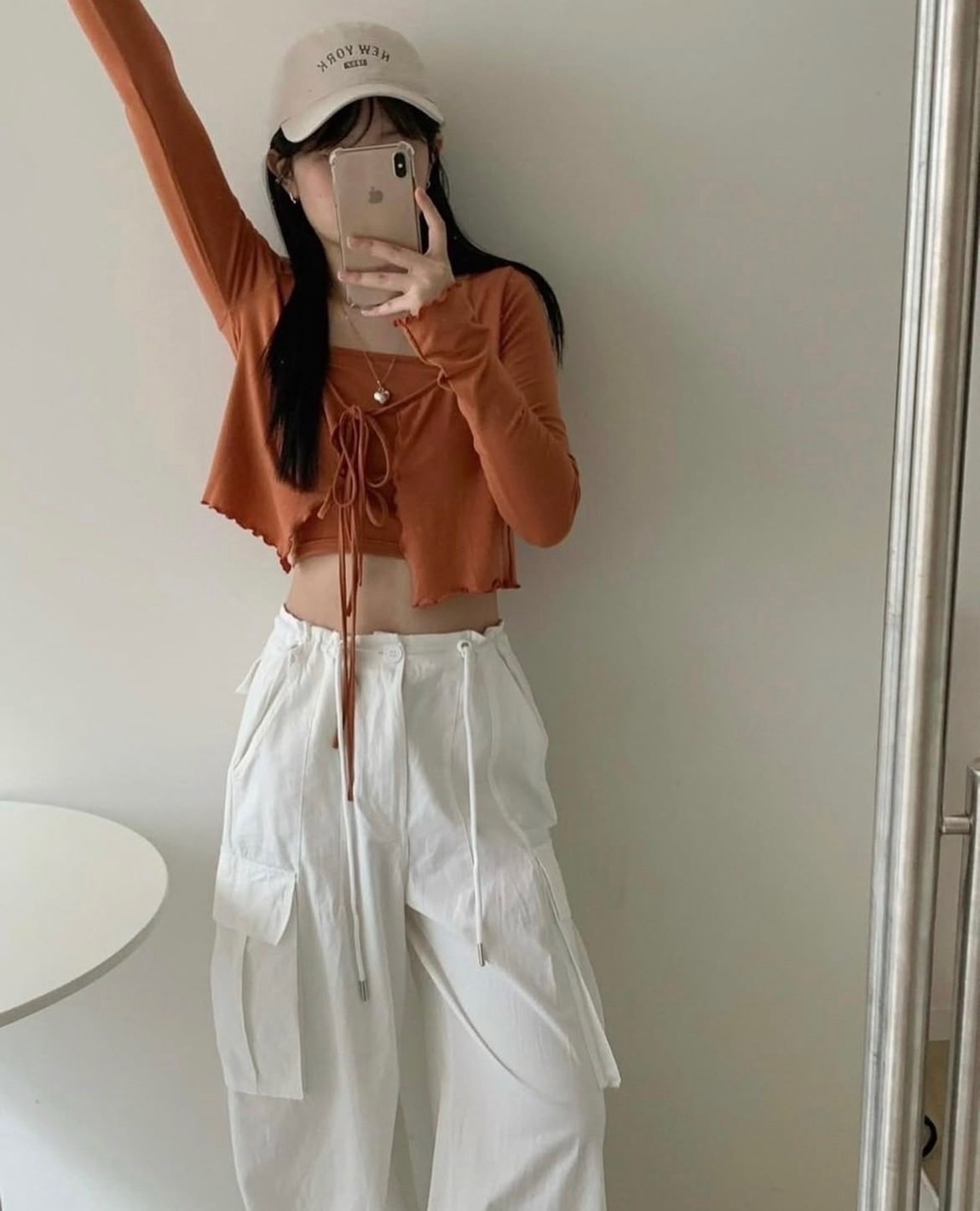 客訂 綁帶罩衫套裝+露肩上衣