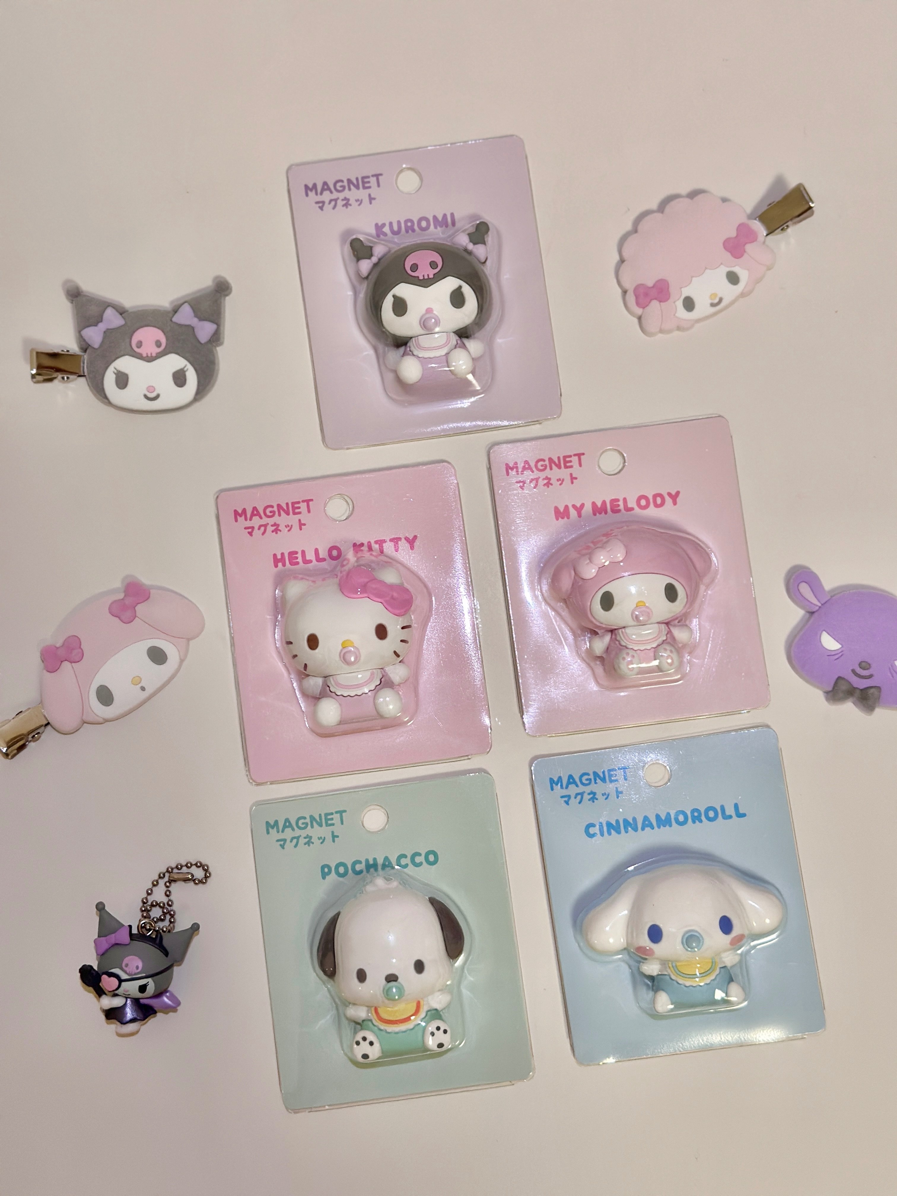 🇯🇵三麗鷗小北鼻冰箱貼🍼