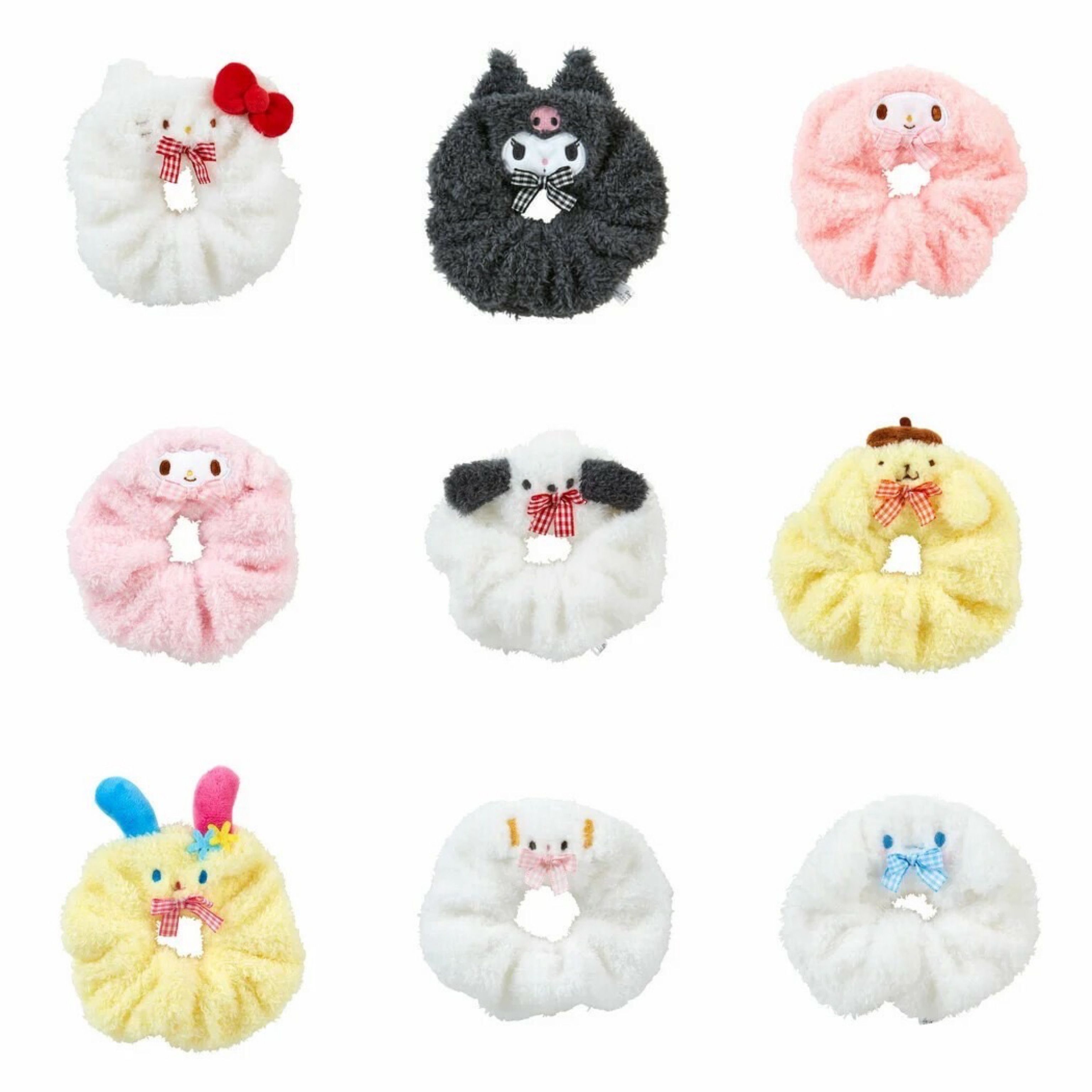 秋冬必備♡大頭毛茸茸髮圈