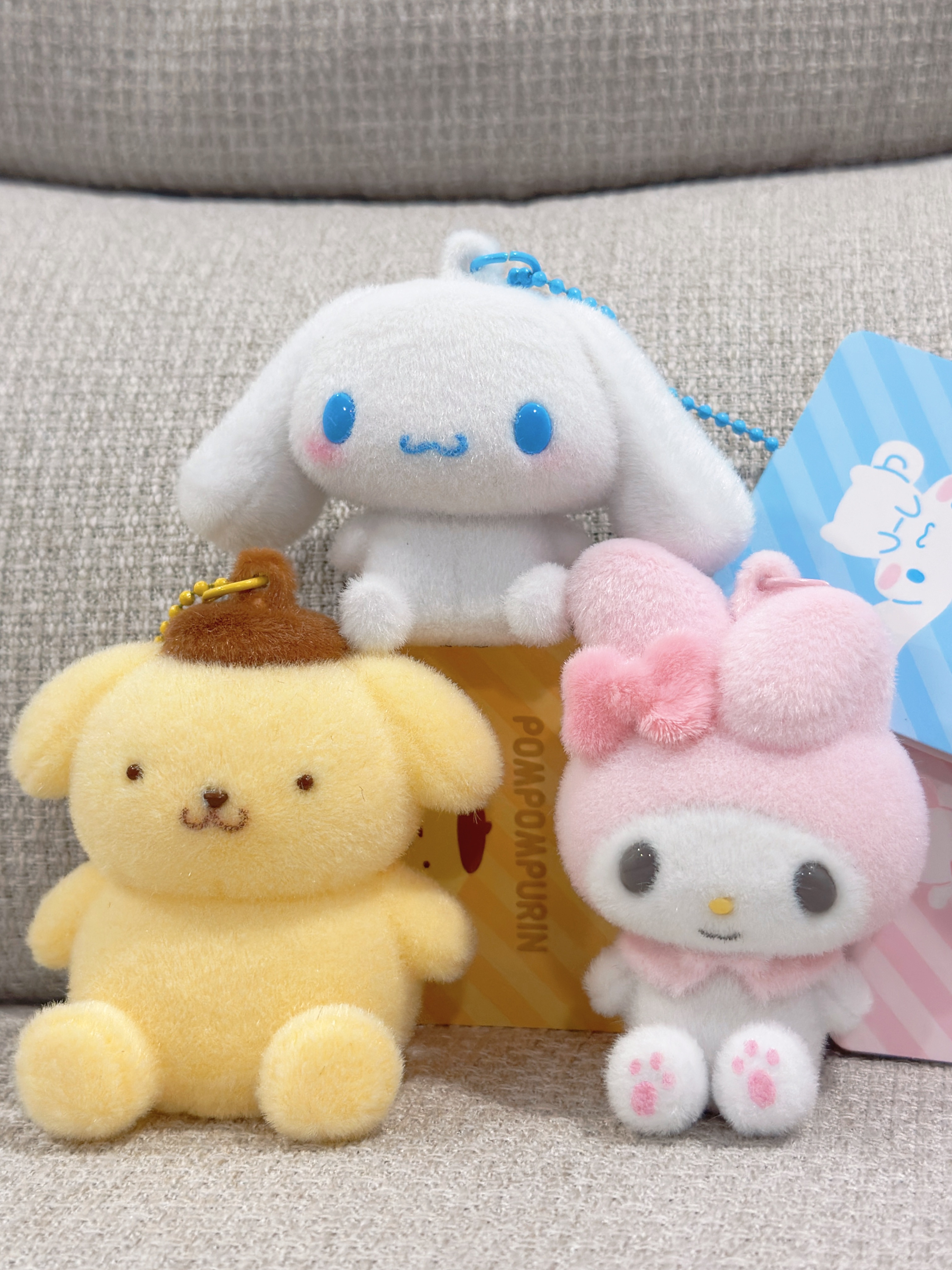 ♡三麗鷗植絨公仔掛件♡