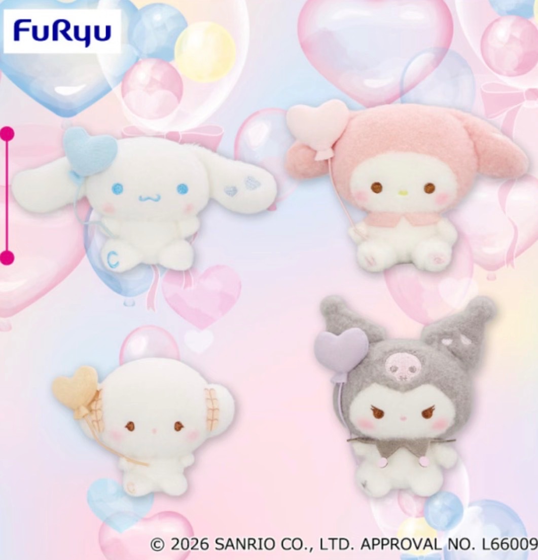 🇯🇵 𝐅𝐮𝐑𝐲𝐮景品 - 奶絨氣球系列