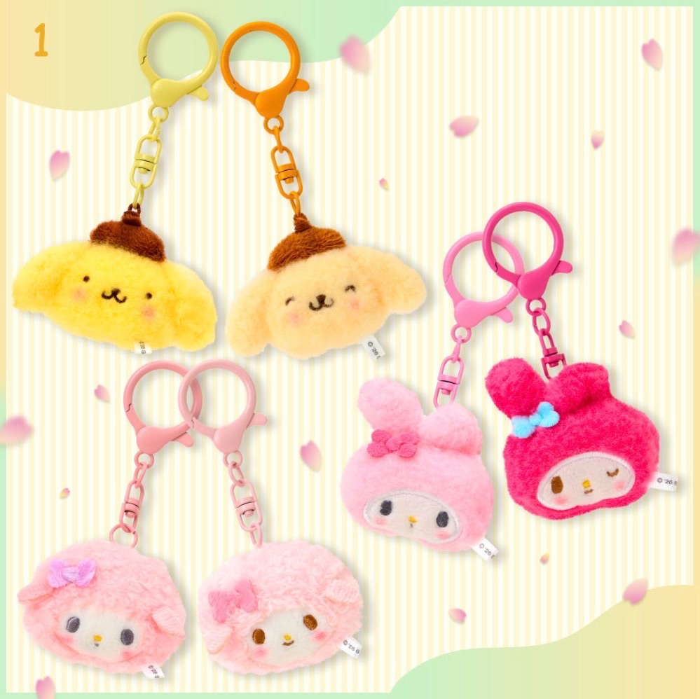 𐙚 °˖ 三麗鷗𝗡𝗶𝗰𝗼𝗡𝗶𝗰𝗼毛絨鑰匙圈♡˖⊹