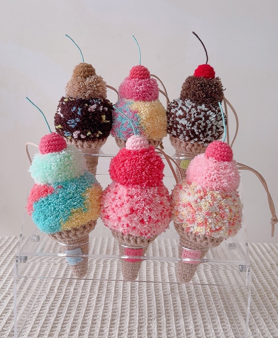 冰淇淋甜筒掛件