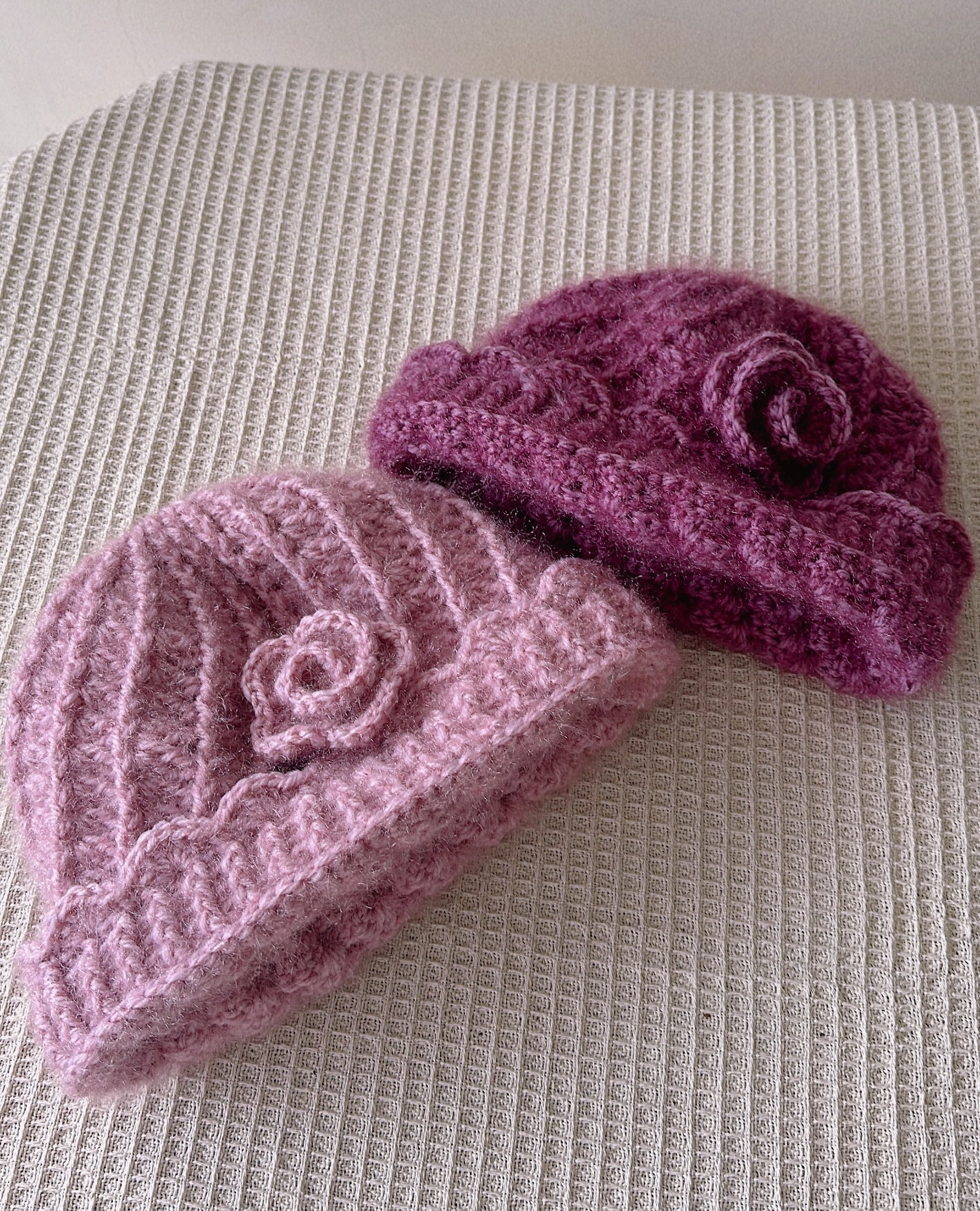 螺紋媽媽帽/長輩毛帽