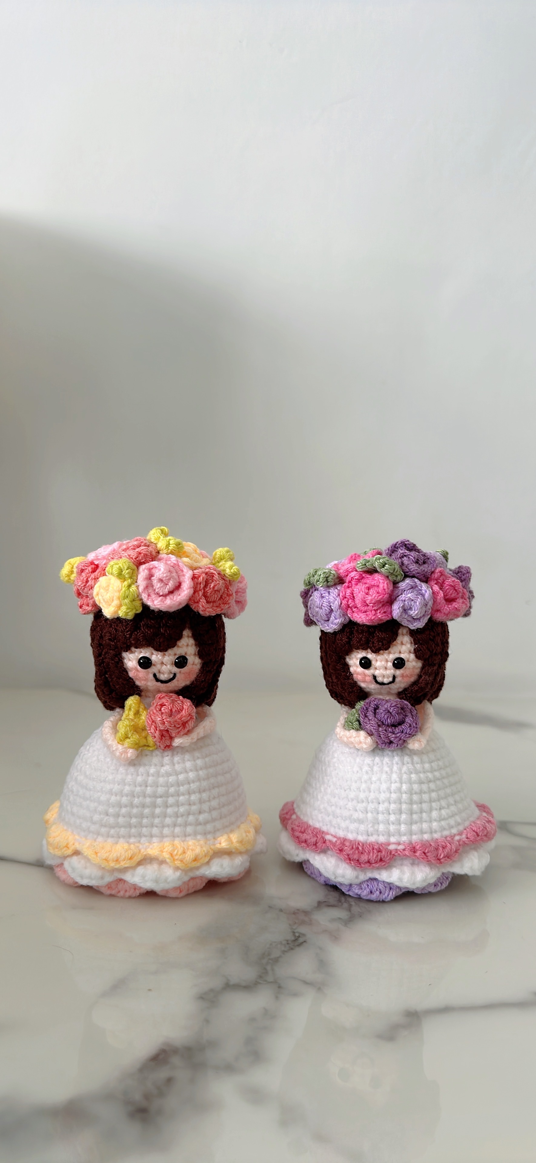 （尾款）客訂捧花娃娃2個