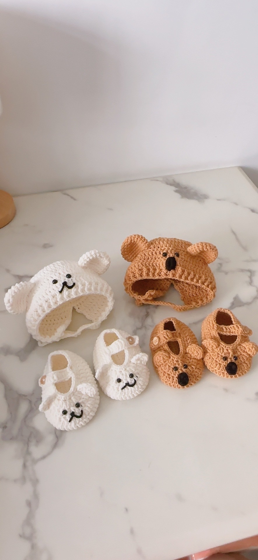 （客訂）客製化寶寶帽寶寶鞋各2