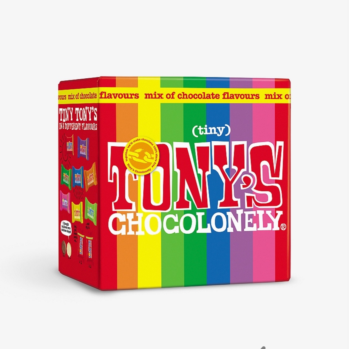 Tony’s Chocolonely 東尼寂寞巧克力迷你綜合包 180g 榛果牛奶 焦糖海鹽 東尼寂寞巧克力