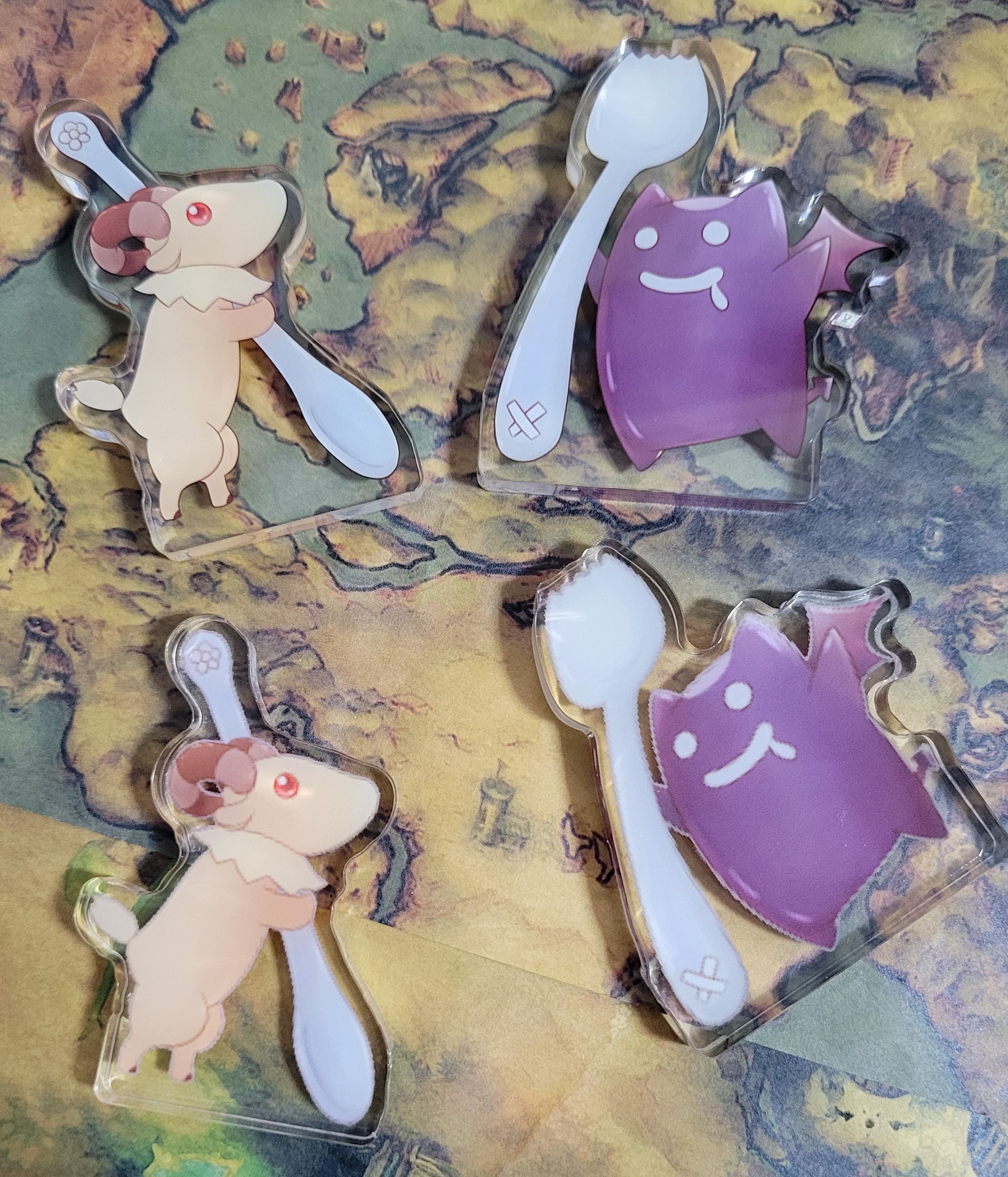 RO仙境傳說/小巴風特、小惡魔飯友立牌