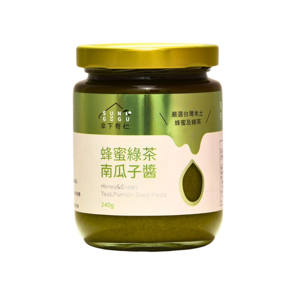 蜂蜜綠茶南瓜子醬240g