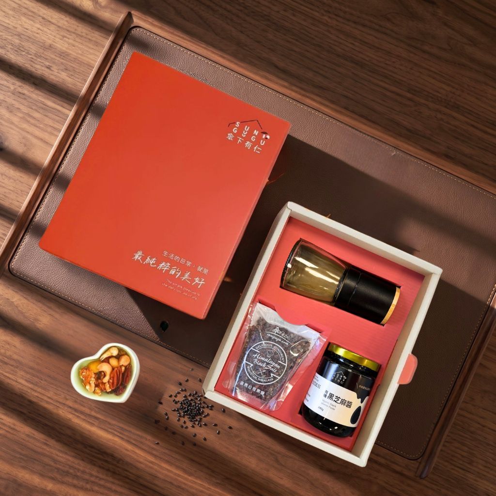 黑礦鹽調味小禮盒（3入組）