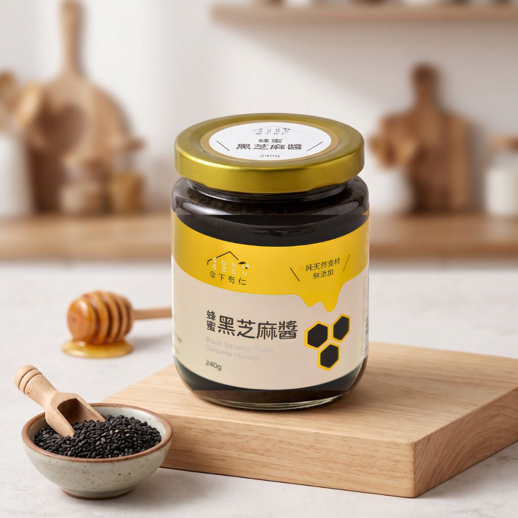 蜂蜜黑芝麻醬240g