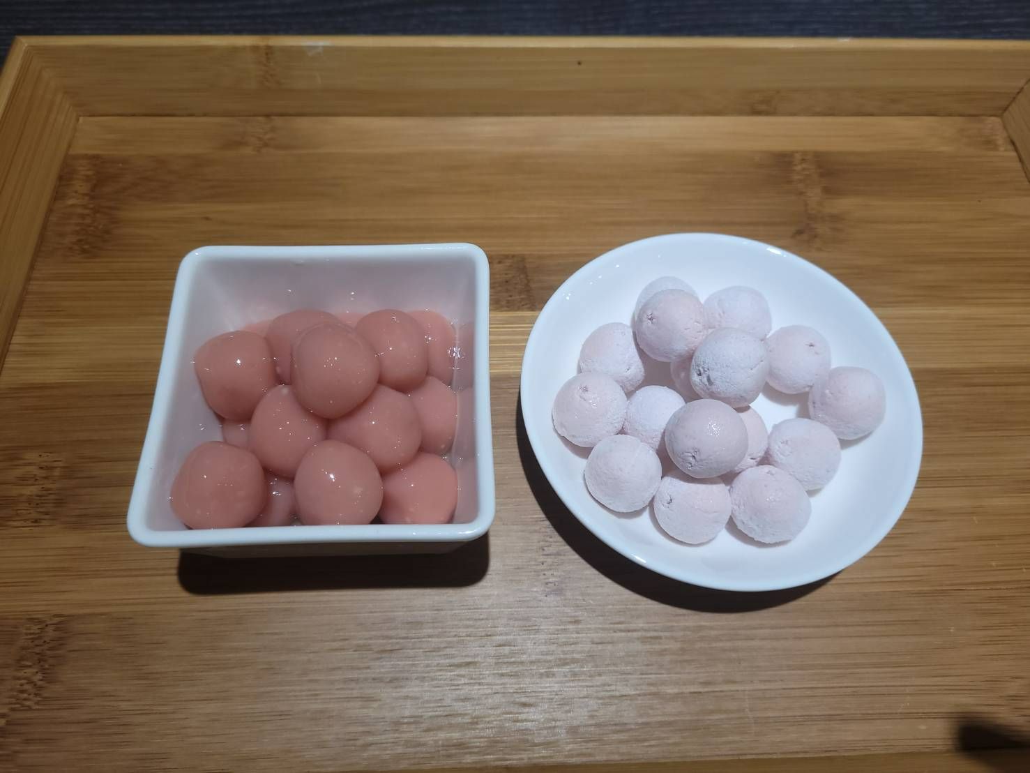 【伍賀芋圓】傳統手做純糯米湯圓（紅） 600g/包