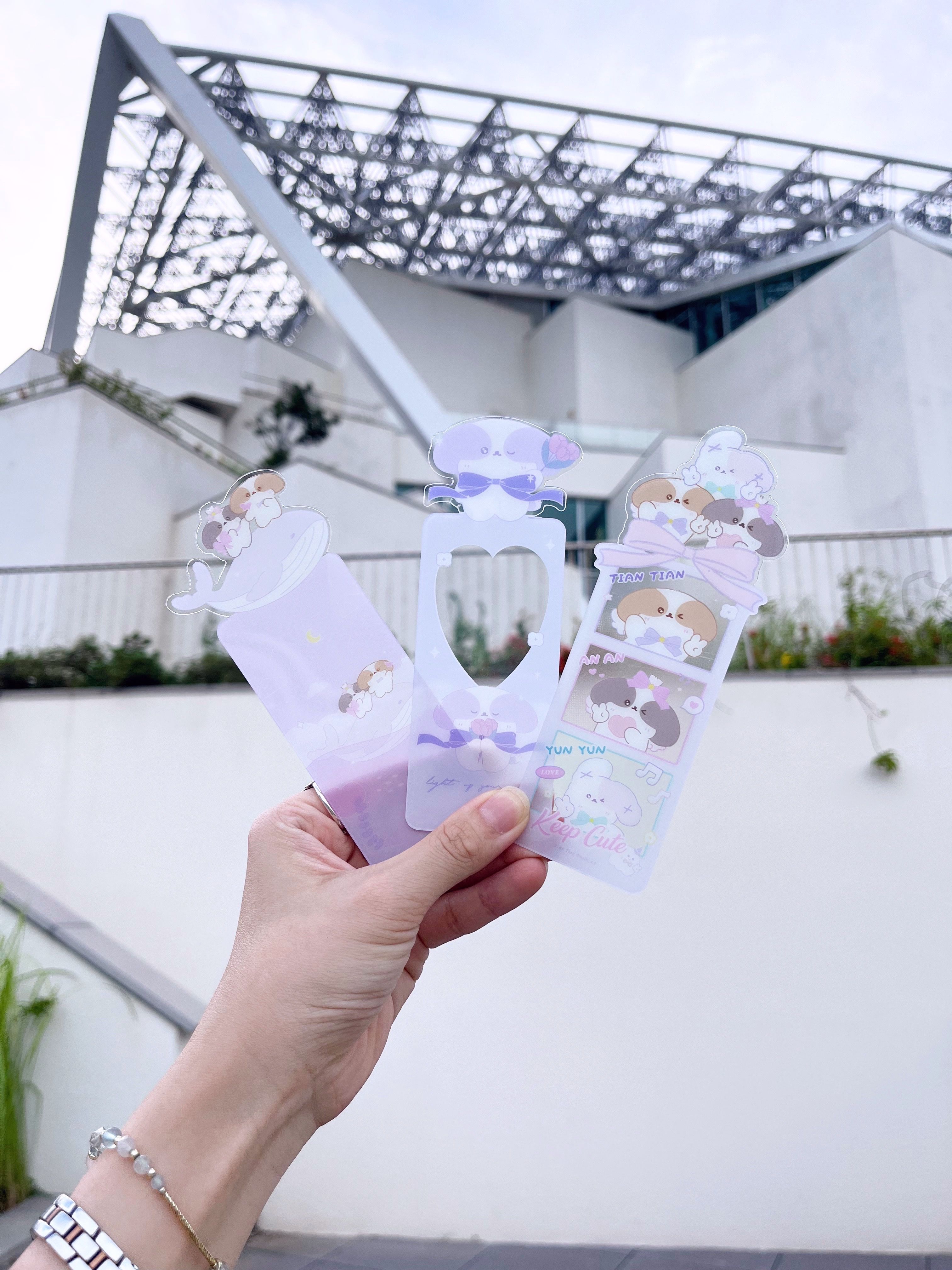 最後現貨不再版 💜 透明書籤卡 再販.ᐟ（盲抽）