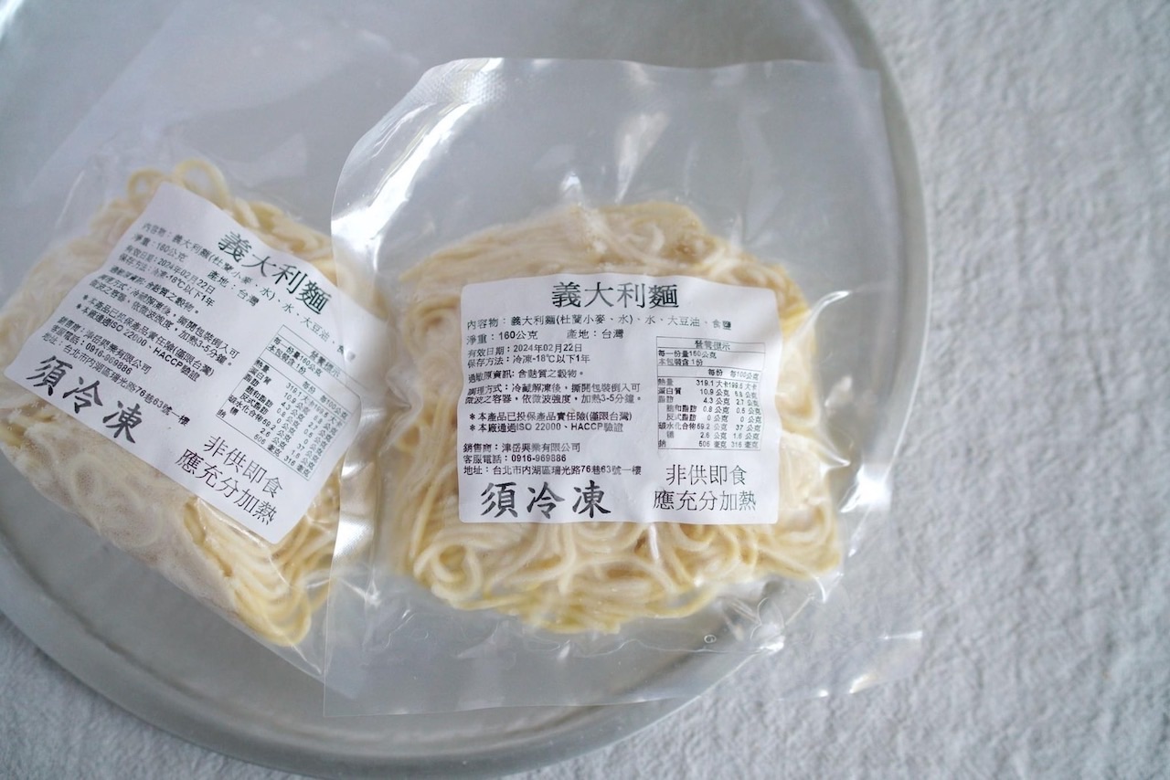 冷凍熟麵 兩入組 （每包160g）