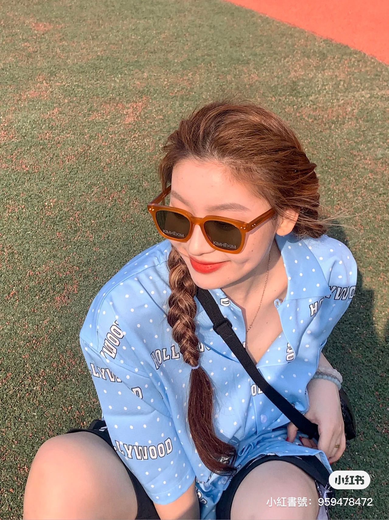 小紅書推薦 網紅款 kimhekim墨鏡
