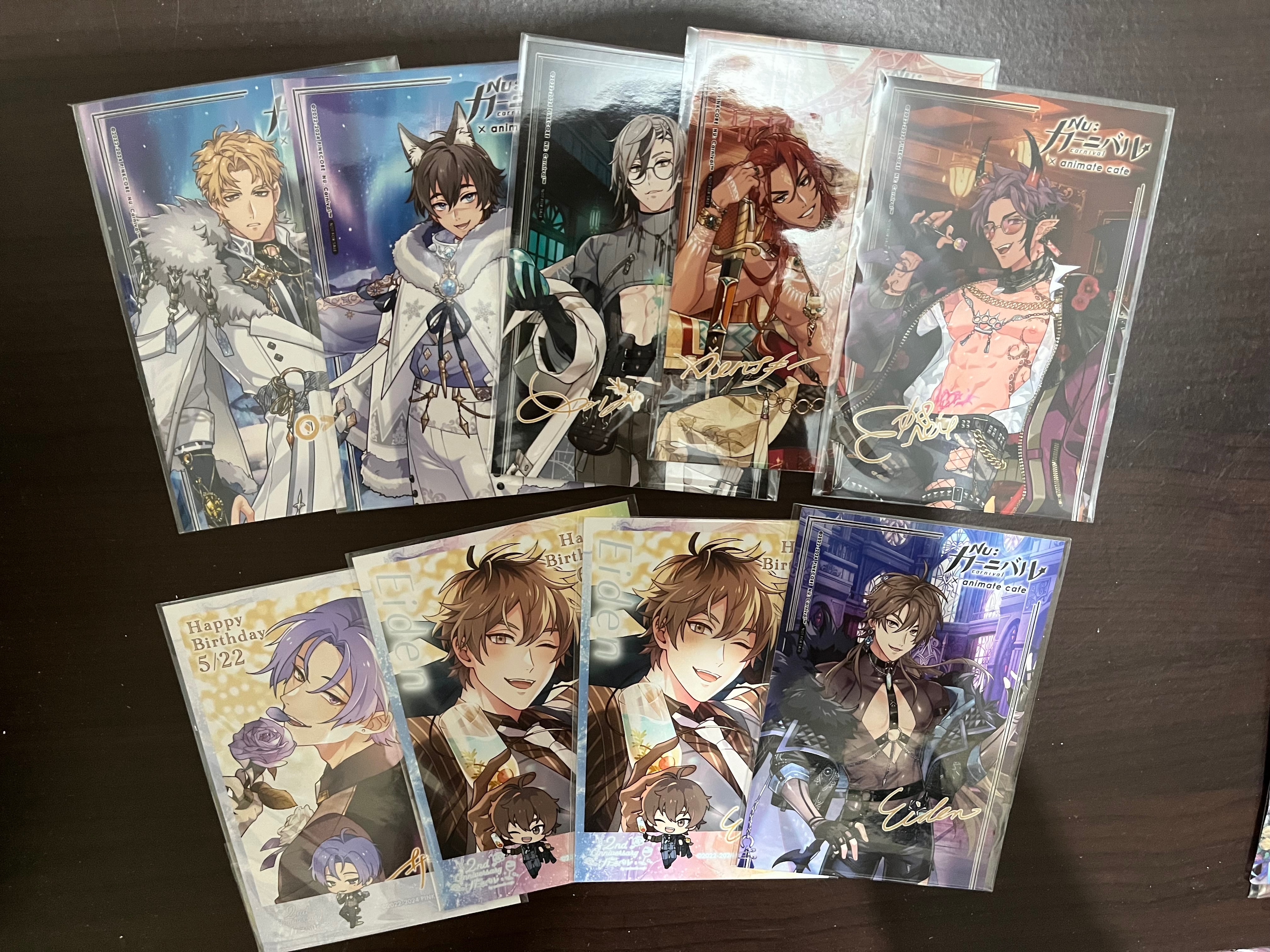 二週年800特典寫真、生日寫真